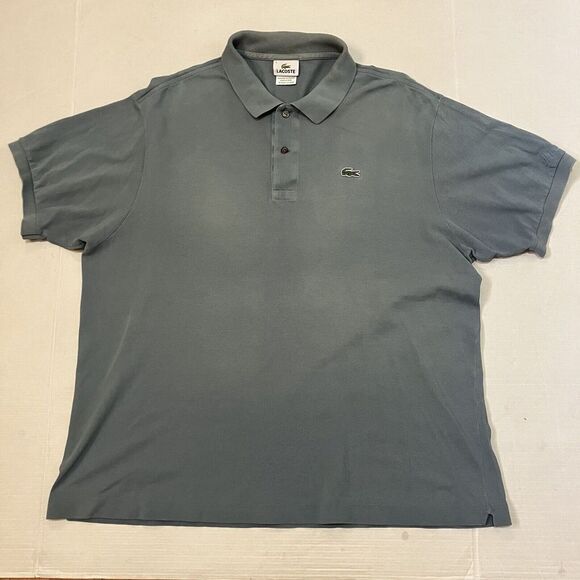 Lacoste Other - Lacoste Men's Shirt Size Large  Blue Cotton  *READ* AS IS